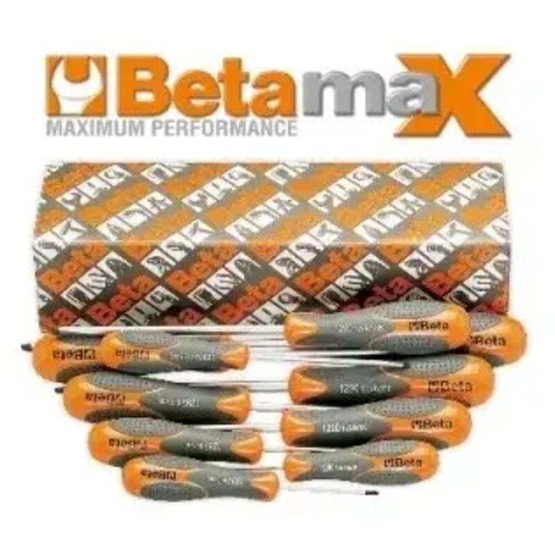 foto del prodotto beta 1293 s8 serie cacciavite max intaglio e croce ph 8 pz.