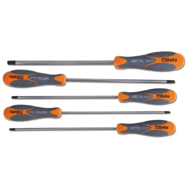 foto del prodotto beta 1297tx l s5 serie giraviti max impronta torx pz 5