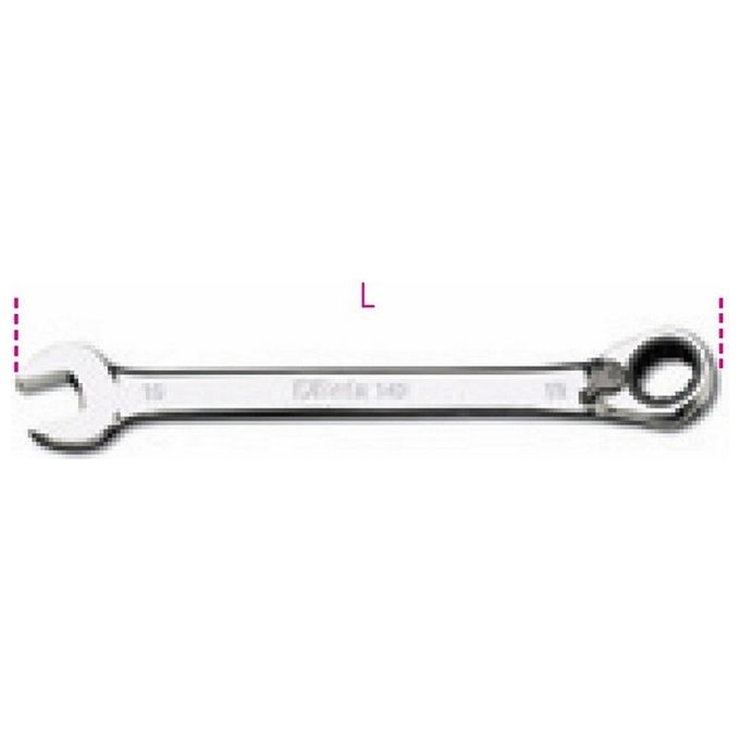 foto del prodotto beta 142 chiave combinata a cricchetto 17