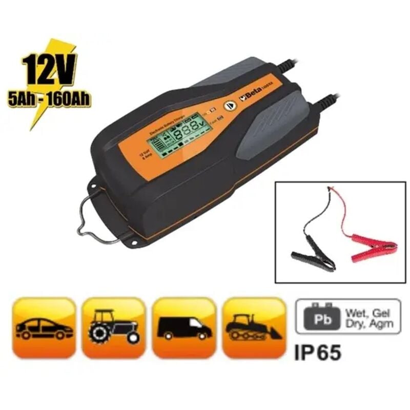 foto del prodotto beta 1498 8a caricabatterie elettronico multifunzione 12v