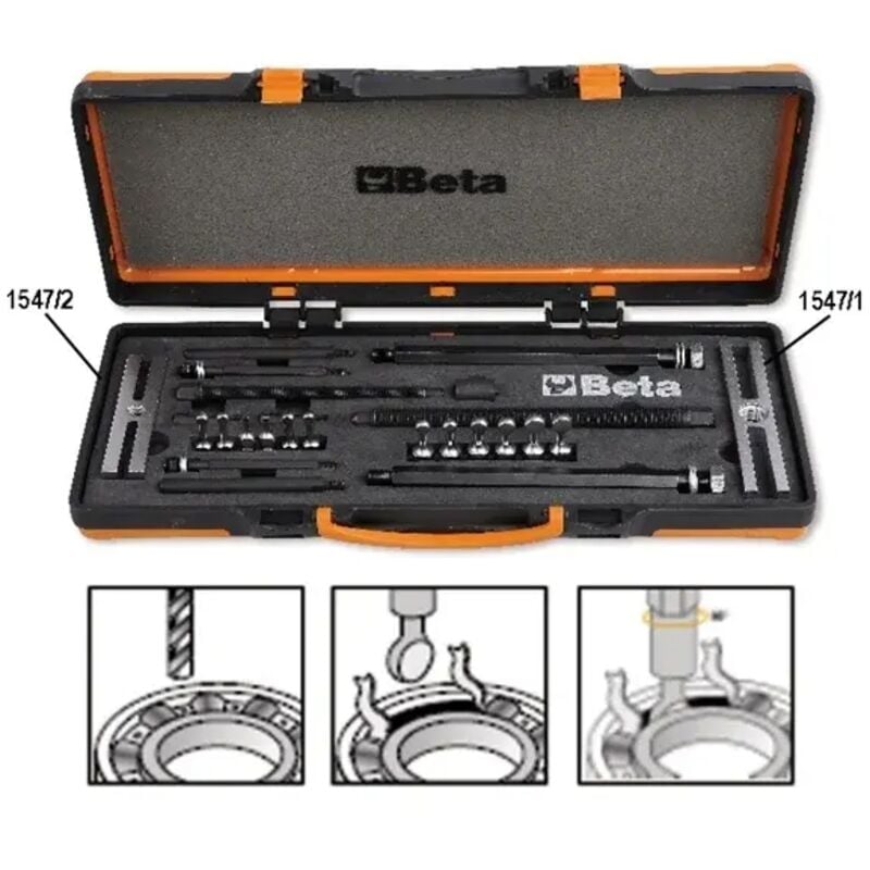 foto del prodotto beta 1547 c6 assortimento estrattori cuscinetti