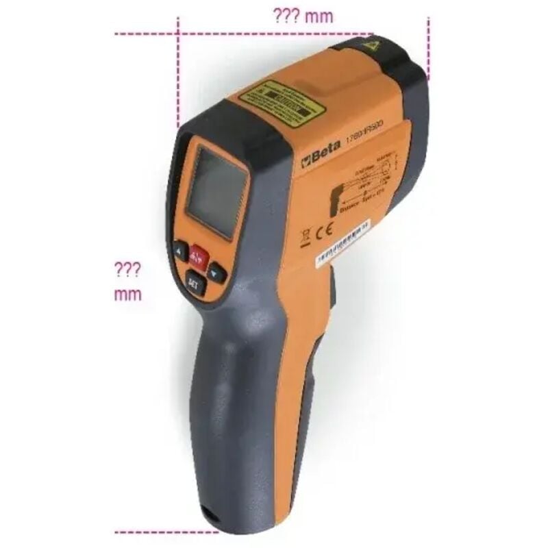 foto del prodotto beta 1760 ir500 termometro digitale ad infrarossi