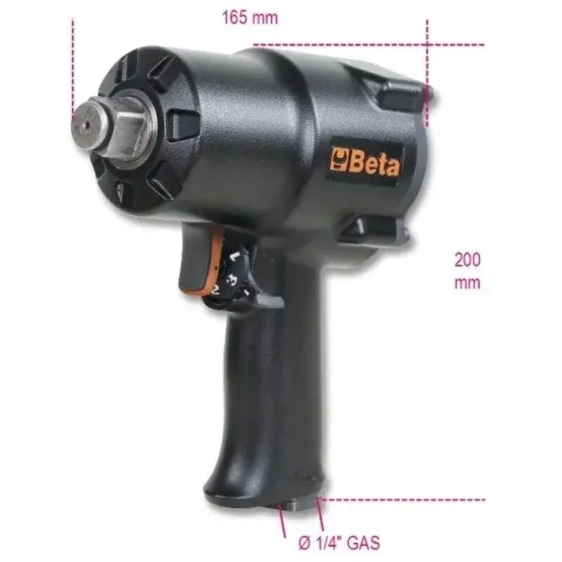 foto del prodotto beta 1928xm avvitatore pneumatico reversibile compatto 3 4 
