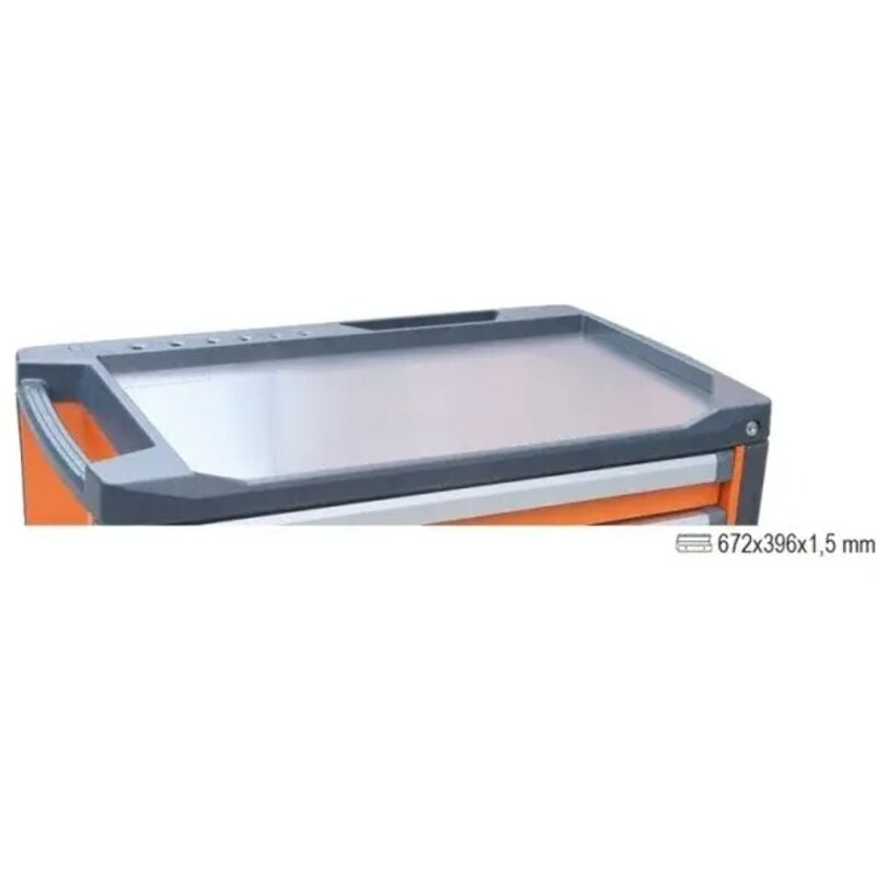 foto del prodotto beta 3700 pla piano di lavoro in acciaio per cassettiera c37