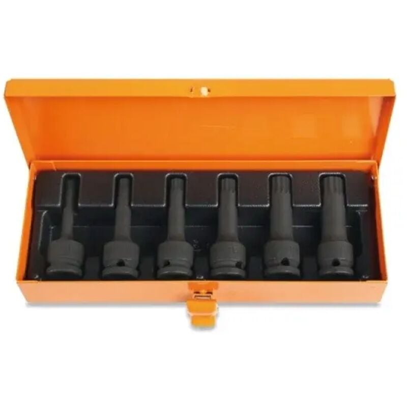 foto del prodotto beta 720xzn c6 set di chiavi a bussola 1 2 fosfatate impronta xzn 6 pz.