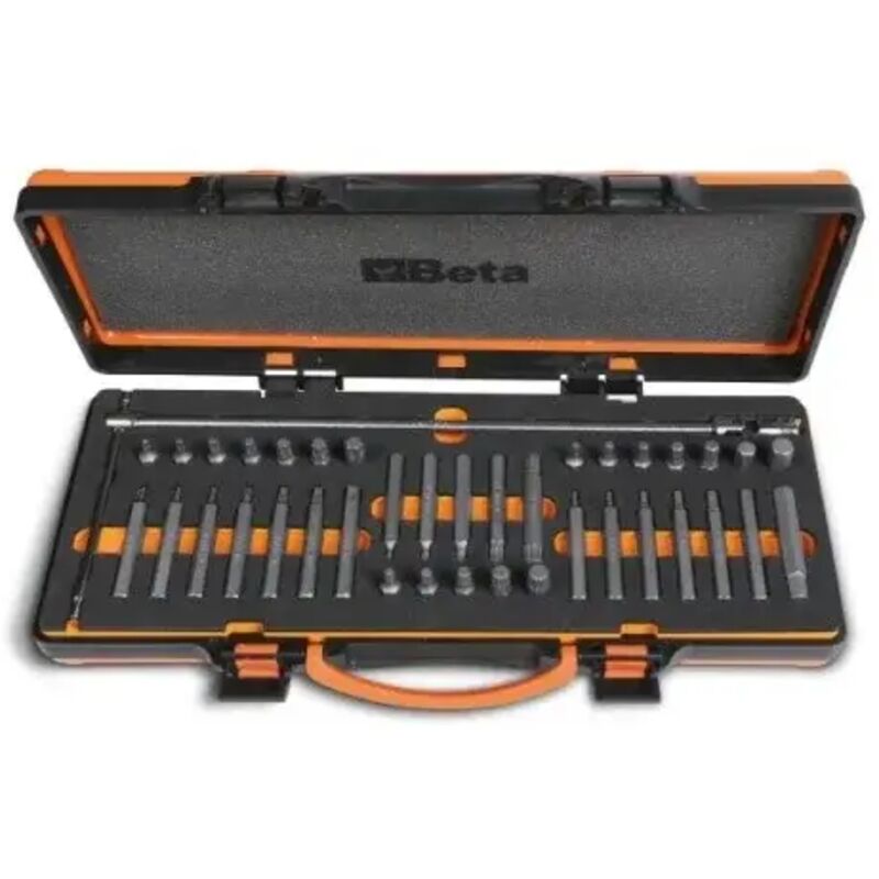 foto del prodotto beta 867 c38 assortimento di inserti attacco esagonale 10 mm 40 pz.