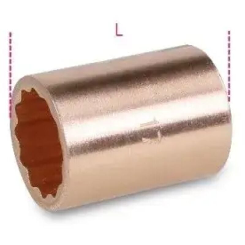 foto del prodotto beta 911ba chiave a bussola poligonale antiscintilla 3 8 14 mm