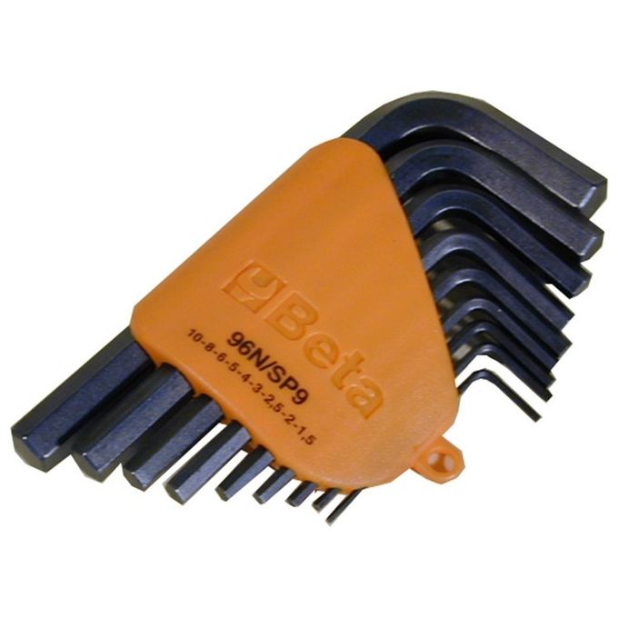 foto del prodotto beta 96n-sc 9 serie chiavi esagonale nero