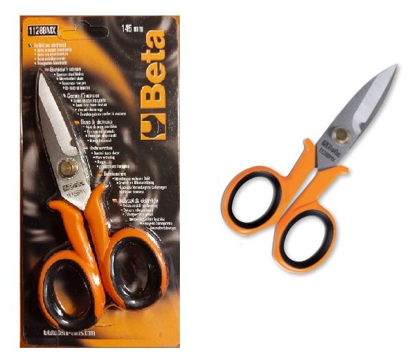 foto del prodotto beta art.1128bmx forbice elettricista acciaio inox bls