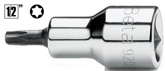 foto del prodotto beta art.920tx chiave a bussola torx 1/2 t30