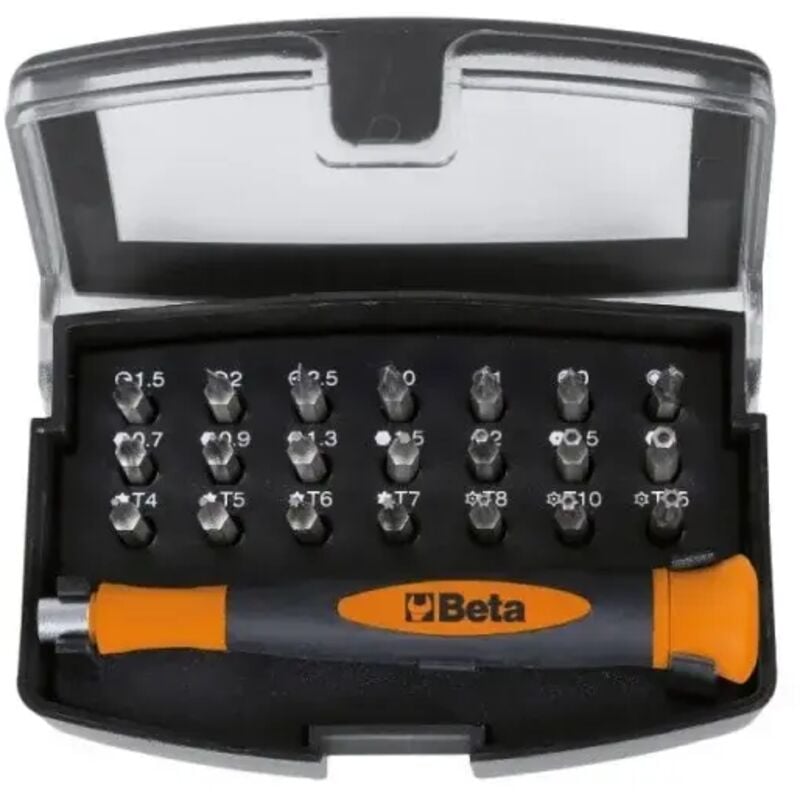 foto del prodotto beta bw 1256 c21 1 cassetta tascabile con assortimento inserti 22 pz.