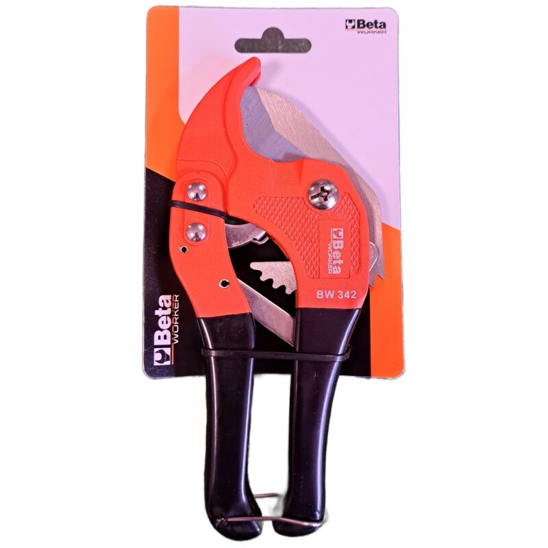 foto del prodotto beta bw 342 cesoia tagliatubi a cricchetto 0 42mm tubi in materiale plastico