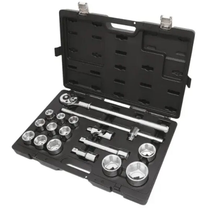 foto del prodotto beta bw 928e c17 cassetta con assortimento di bussole 17 pz.
