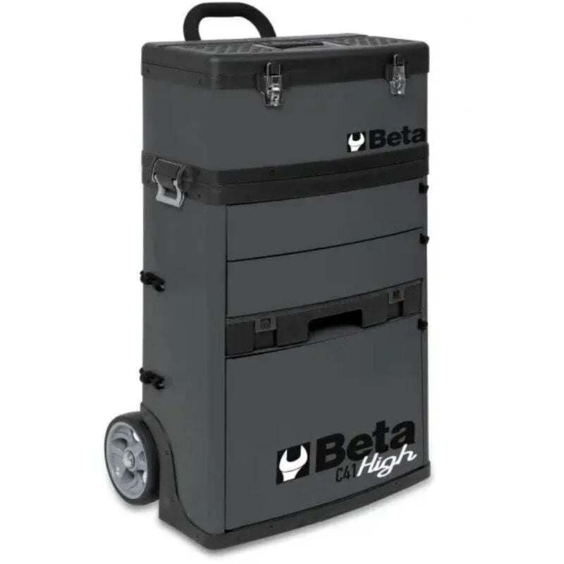 foto del prodotto beta c41h trolley portautensili 2 moduli - grigio