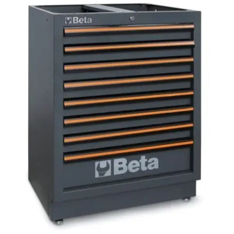 foto del prodotto beta c45pro 2.0 m8 modulo fisso con 8 cassetti per officina