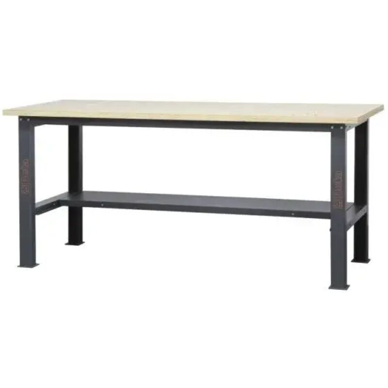 foto del prodotto beta c58bc w2,1 banco da lavoro con piano in legno 2,1 m
