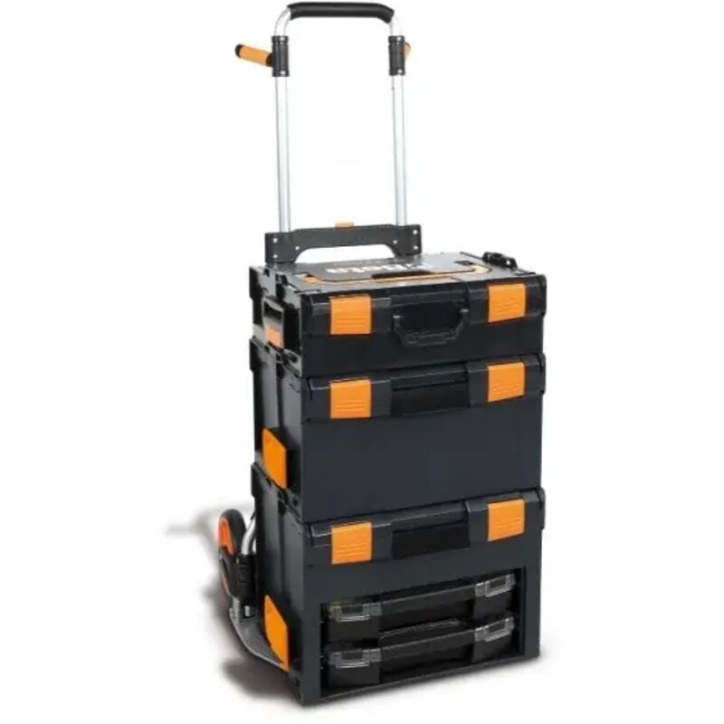 foto del prodotto beta c99 set di valigette con carrello richiudibile