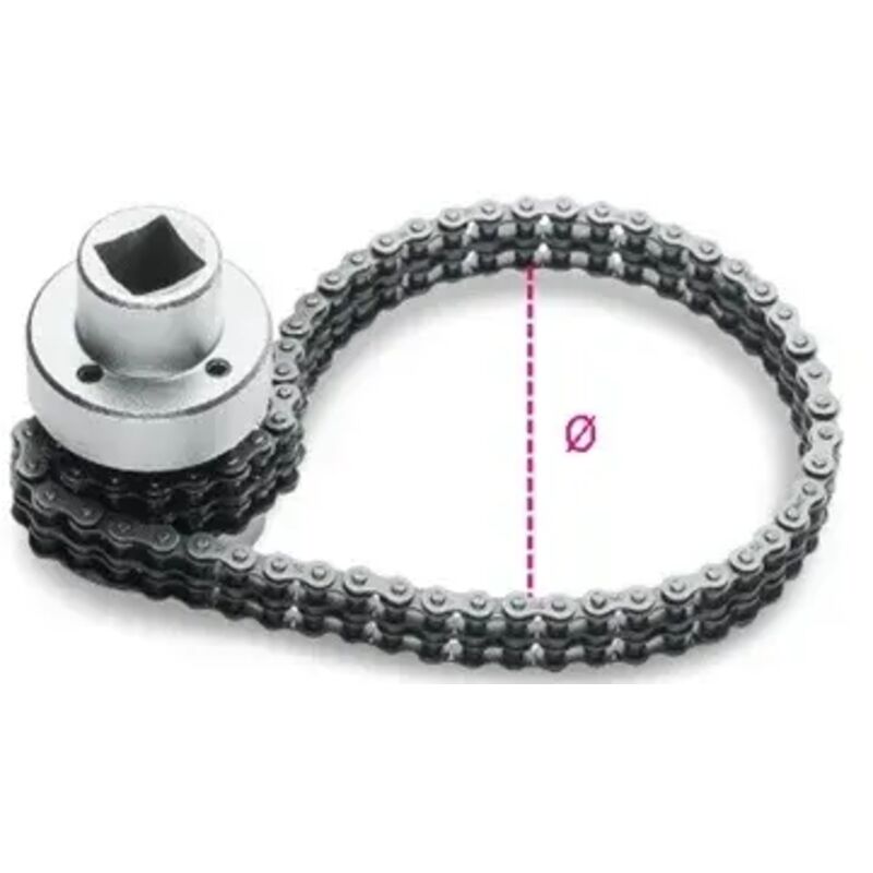 foto del prodotto beta - chiave a catena doppia filtri olio 1488/1 - 60/110