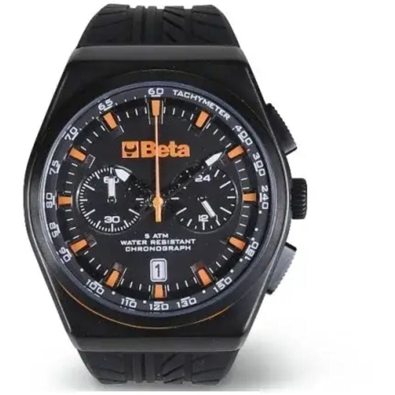 foto del prodotto beta - collection 9593a orologio cronografo in acciaio water resistant