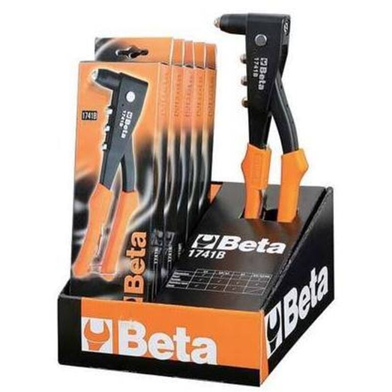 foto del prodotto beta espositore rivettatrici rt. 1741 b eb6 mm 250 pz 6