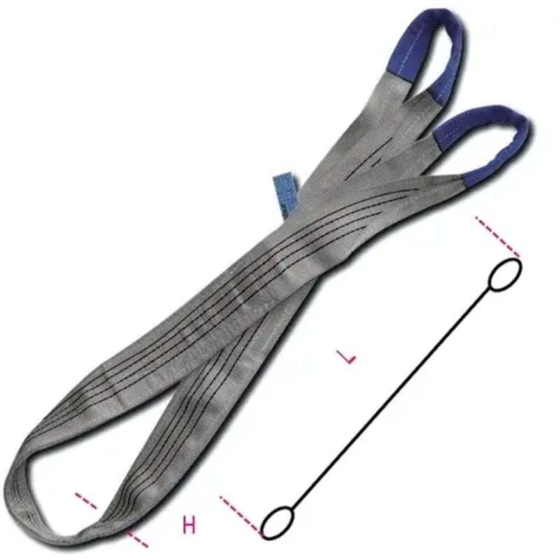 foto del prodotto beta - fascia di sollevamento grigia 4 t robur 8157 - 12,0 m