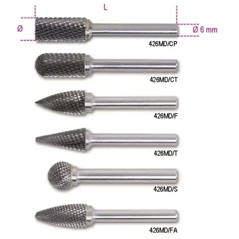 foto del prodotto beta - fresa a limare rotativa 426md - 8,00 - fiamma arrotondata