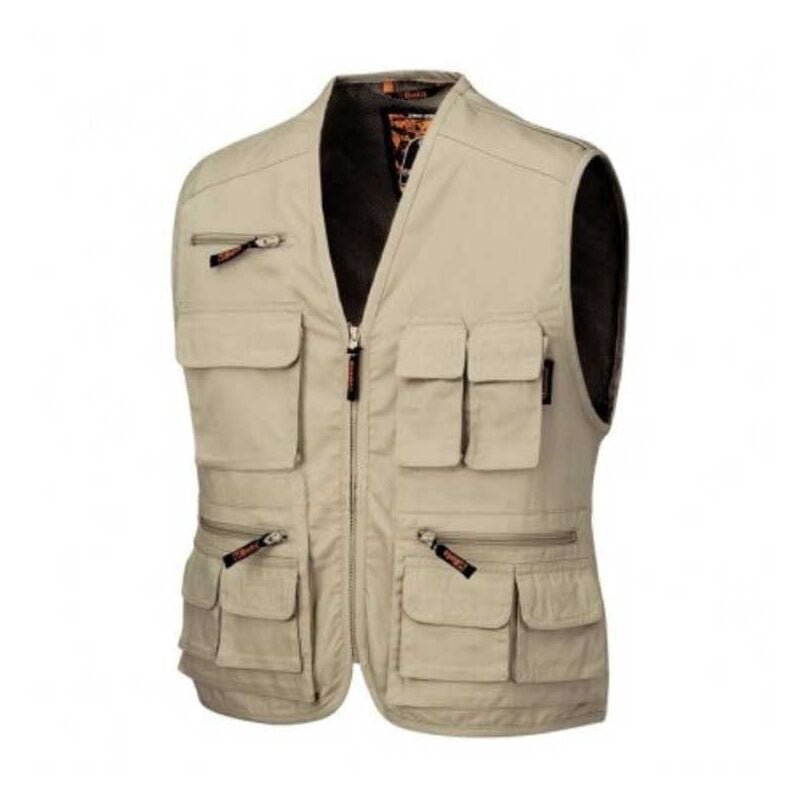 foto del prodotto beta gilet da lavoro multitasca 7555 m beige