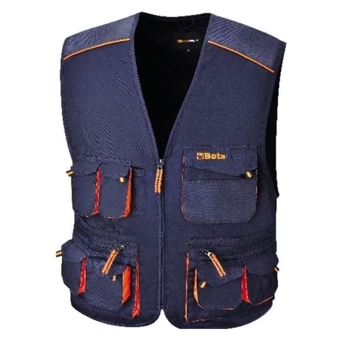 foto del prodotto beta gilet multitasche 7877e taglia xxxl per lavoro fai da te abbigliamento da lavoro e antinfortunistica