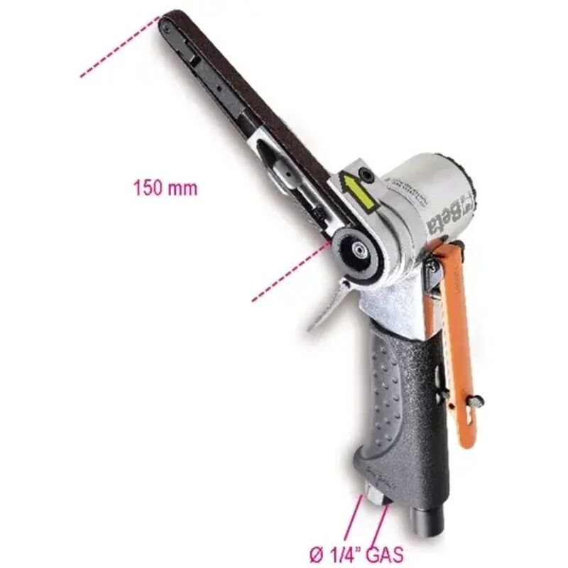 foto del prodotto beta levigatrice a nastro pneumatica 1937n10 10x330 mm