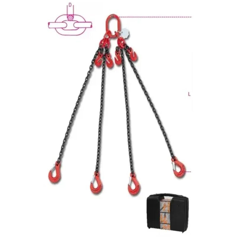 foto del prodotto beta pendente 4 bracci 2,36 t robur 8098 c6a 1