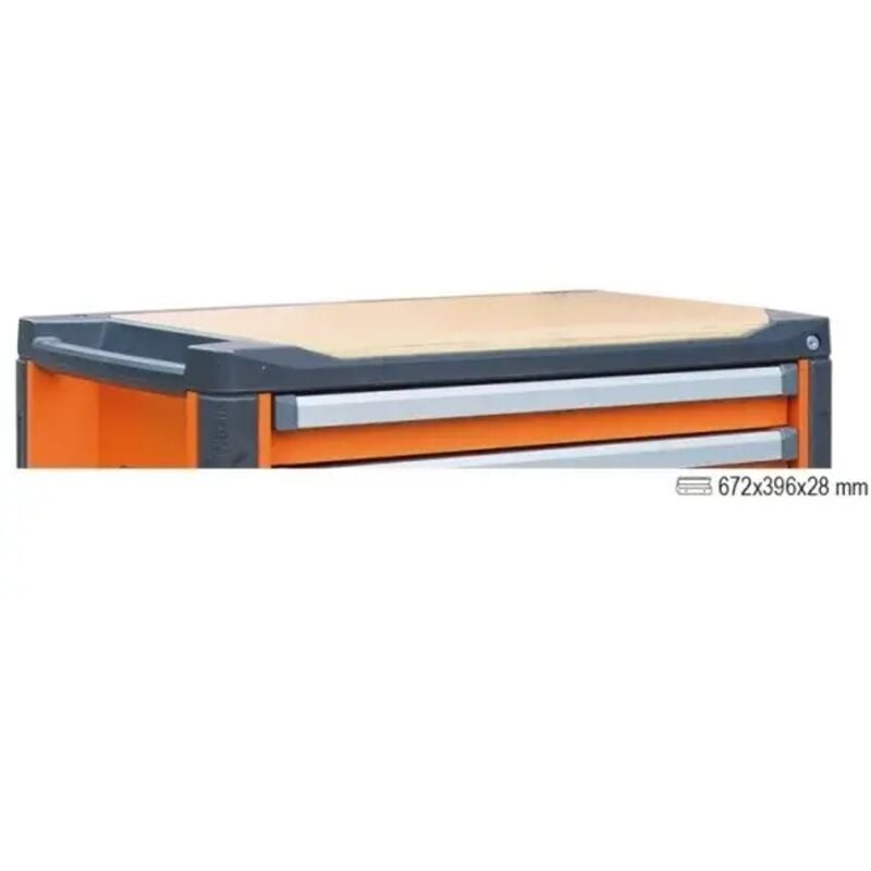 foto del prodotto beta piano di lavoro in legno per cassettiera c37 3700 pll