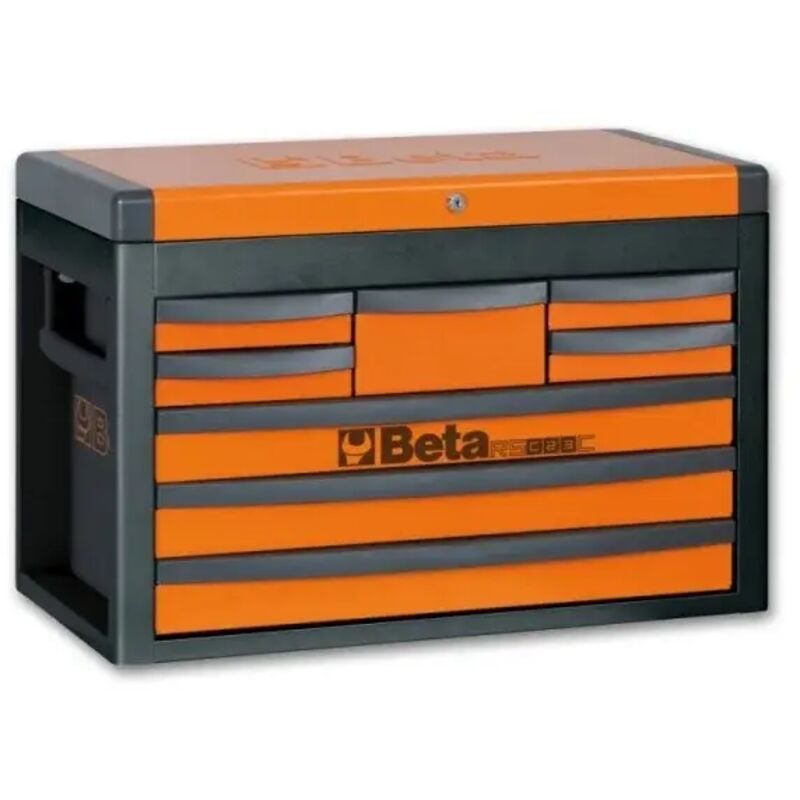foto del prodotto beta rsc23c cassettiera portautensili con 8 cassetti arancione