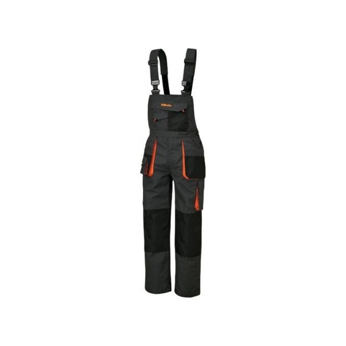 foto del prodotto beta salopette easy canvas grey taglia xs per abbigliamento da lavoro e antinfortunistica di alta qualita 