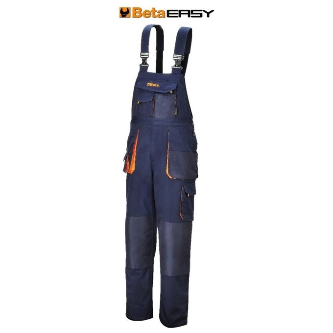 foto del prodotto beta salopette easy twill 180gr blu taglia s abbigliamento da lavoro e antinfortunistica per fai da te