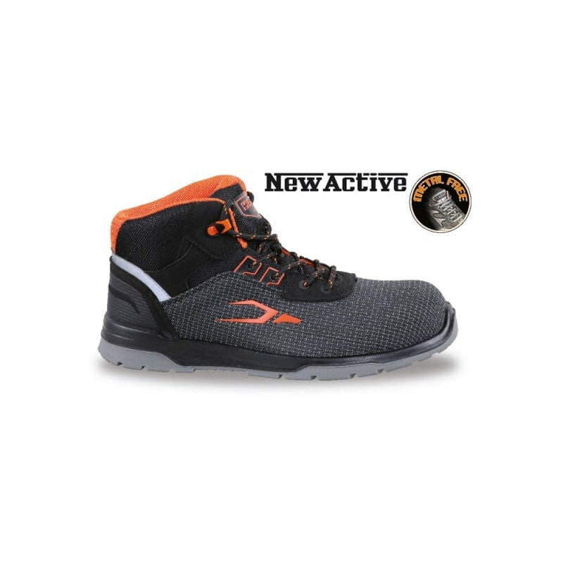 foto del prodotto beta scarpe alte antinfortunistiche in tessuto ultra resistente rapido sfilamento s3 7323sa 40
