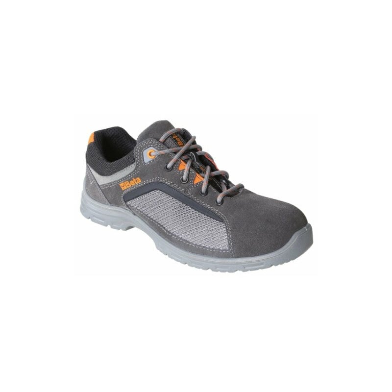 foto del prodotto beta scarpe antinfortunistiche in pelle scamosciata inserti in mesh s1p 7213fg 41