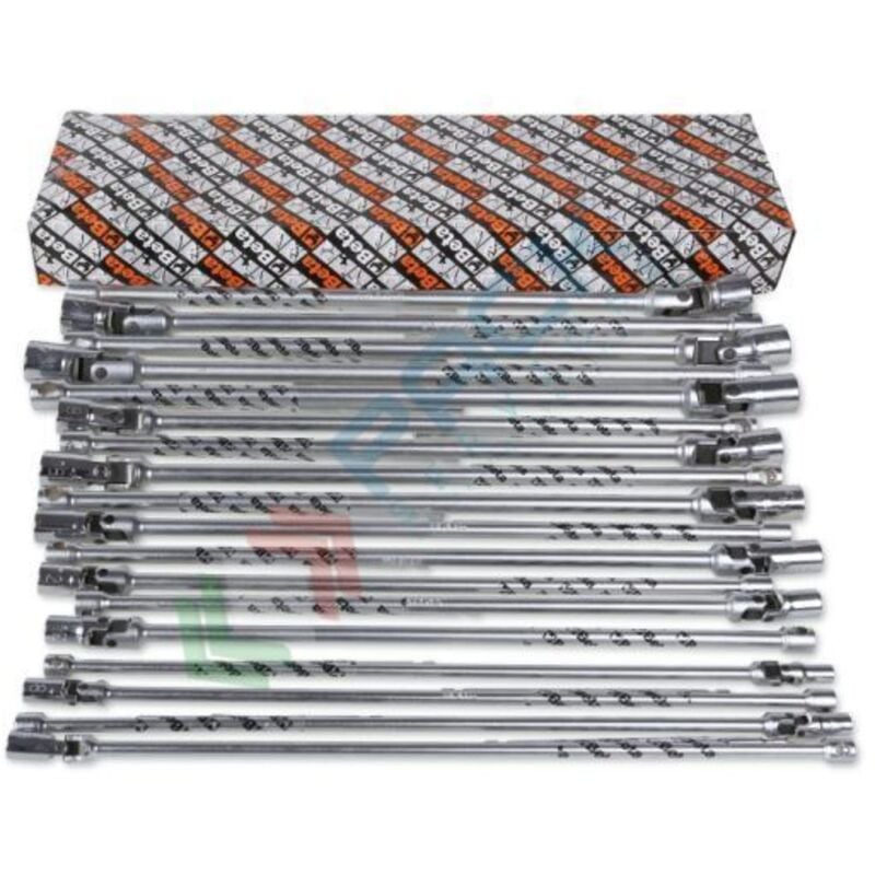 foto del prodotto beta - serie di 18 chiavi a t con bussola esagonale snodata art. 952/s18