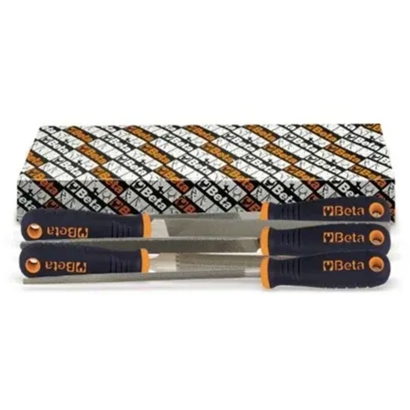 foto del prodotto beta - serie di 5 lime a taglio grossolano, con impugnatura l mm 200 art 1719bmd8 s5