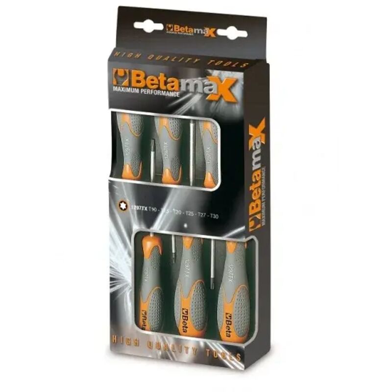 foto del prodotto beta serie giraviti max torx 1297tx d6 6 pz