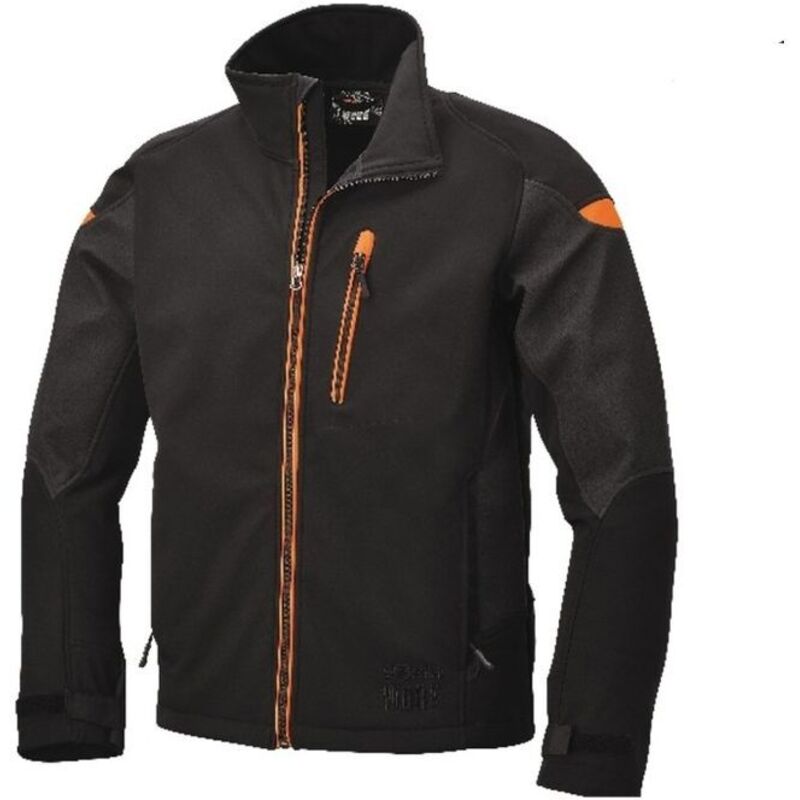 foto del prodotto beta softshell black grey taglia s abbigliamento lavoro e antinfortunistica per tutti gli utilizzi fai da te
