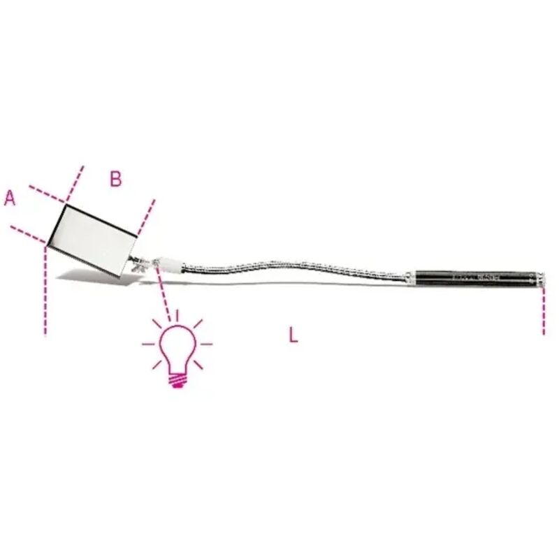 foto del prodotto beta specchietto flessibile 1715 fl b 553