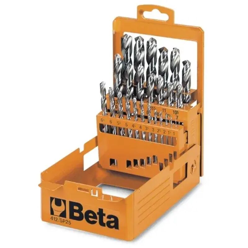 foto del prodotto beta tools serie punte rettificate hss beta 412 sp25