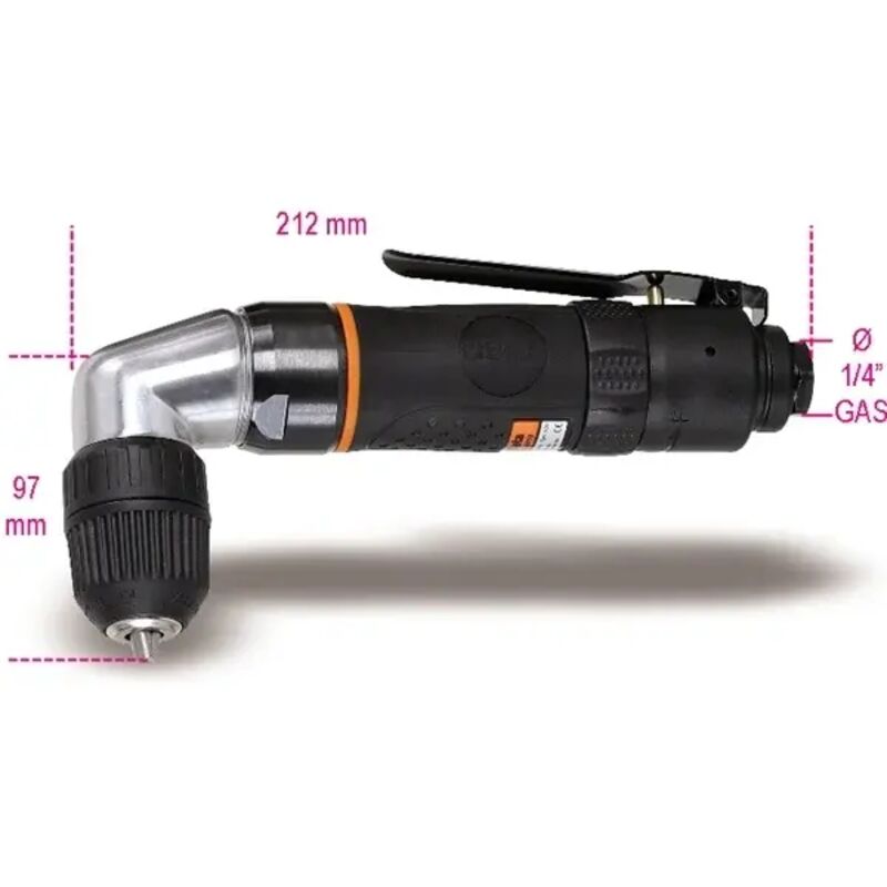 foto del prodotto beta trapano pneumatico angolare reversibile 1931an10 1 10 mm