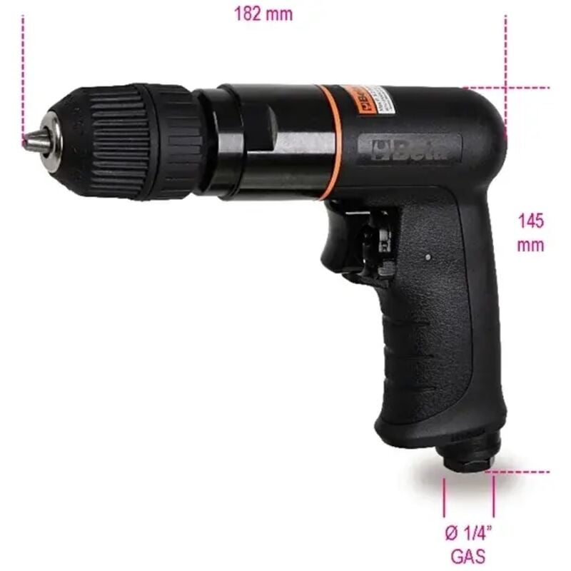 foto del prodotto beta trapano pneumatico reversibile 1931cd10 1 10 mm