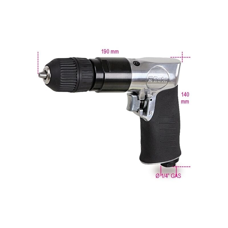 foto del prodotto beta trapano pneumatico reversibile 1932b10 1 10 mm