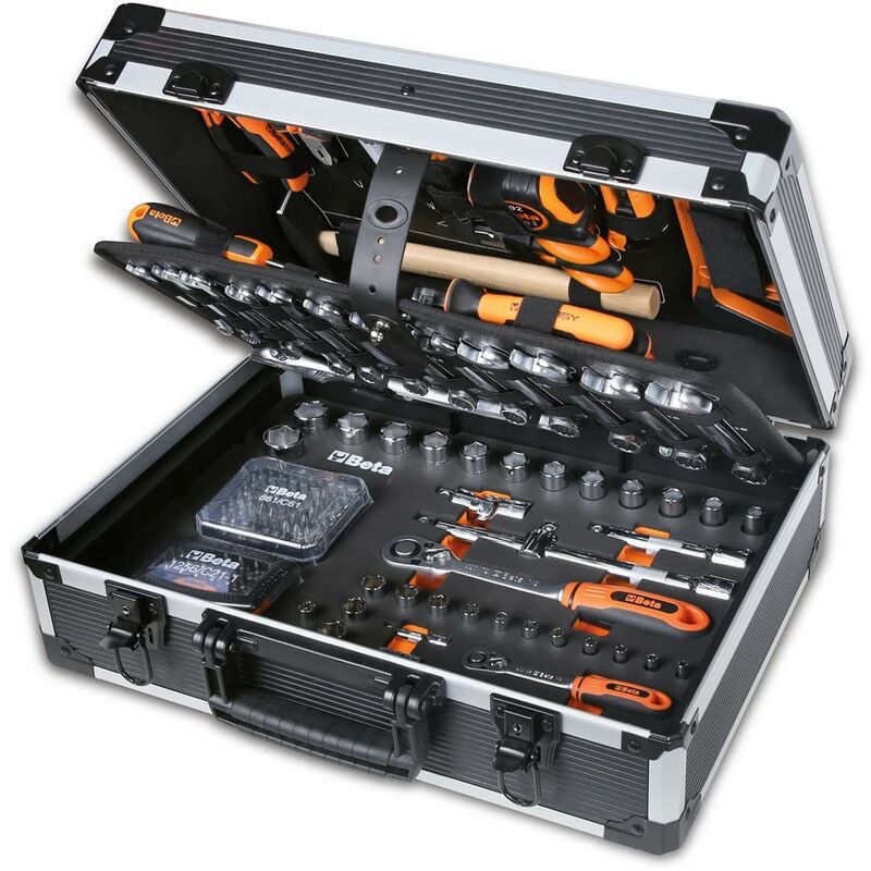 foto del prodotto beta valigia borsa con assortimento completo di 163 utensili per manutenzioni generali