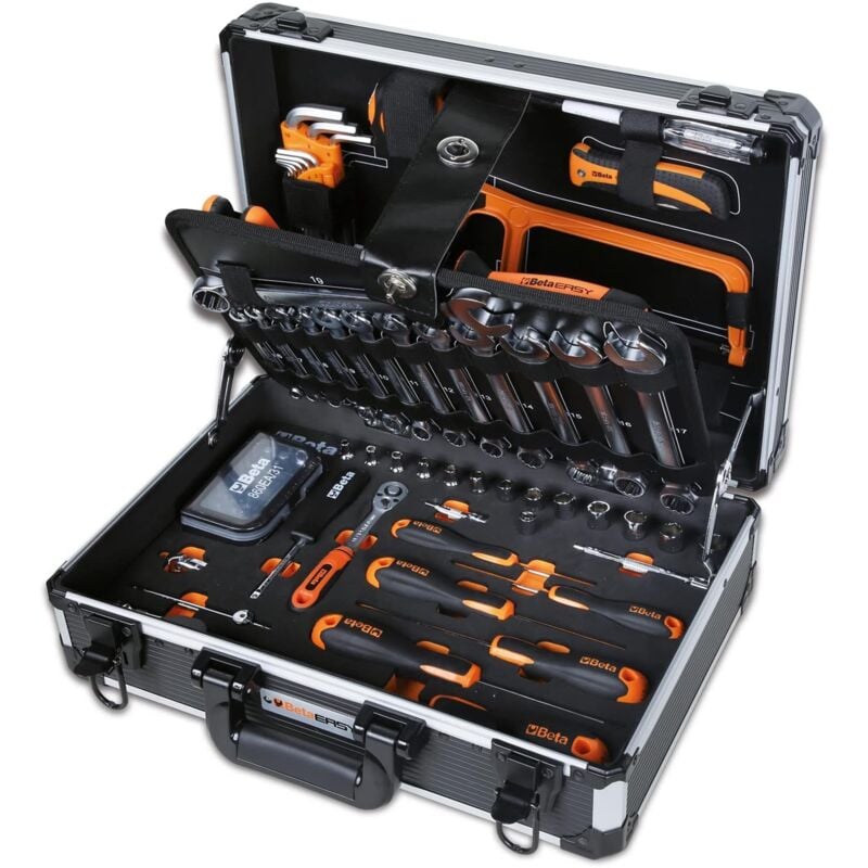 foto del prodotto beta valigia con assortimento di 100 utensili per manutenzioni