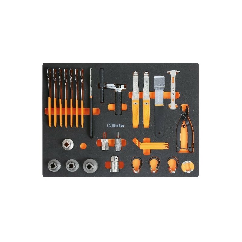 foto del prodotto beta vassoio morbido in eva utensili per riparazione biciclette mm400