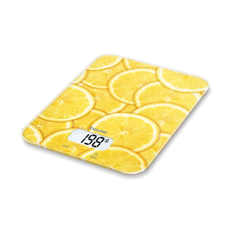 foto del prodotto beurer bilancia cucina 1gr 5kg elettronica vetro ks19lemon
