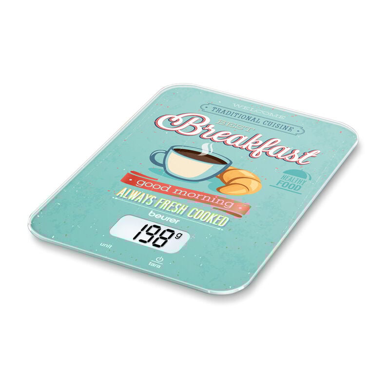 foto del prodotto beurer bilancia cucina elettronica 1gr. 5kg vetro ks19brakfa